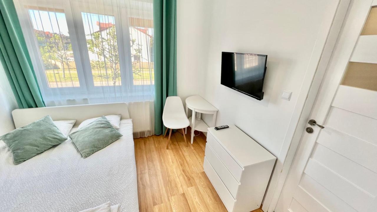 B&B Fajne Miejsce Leba Exterior foto