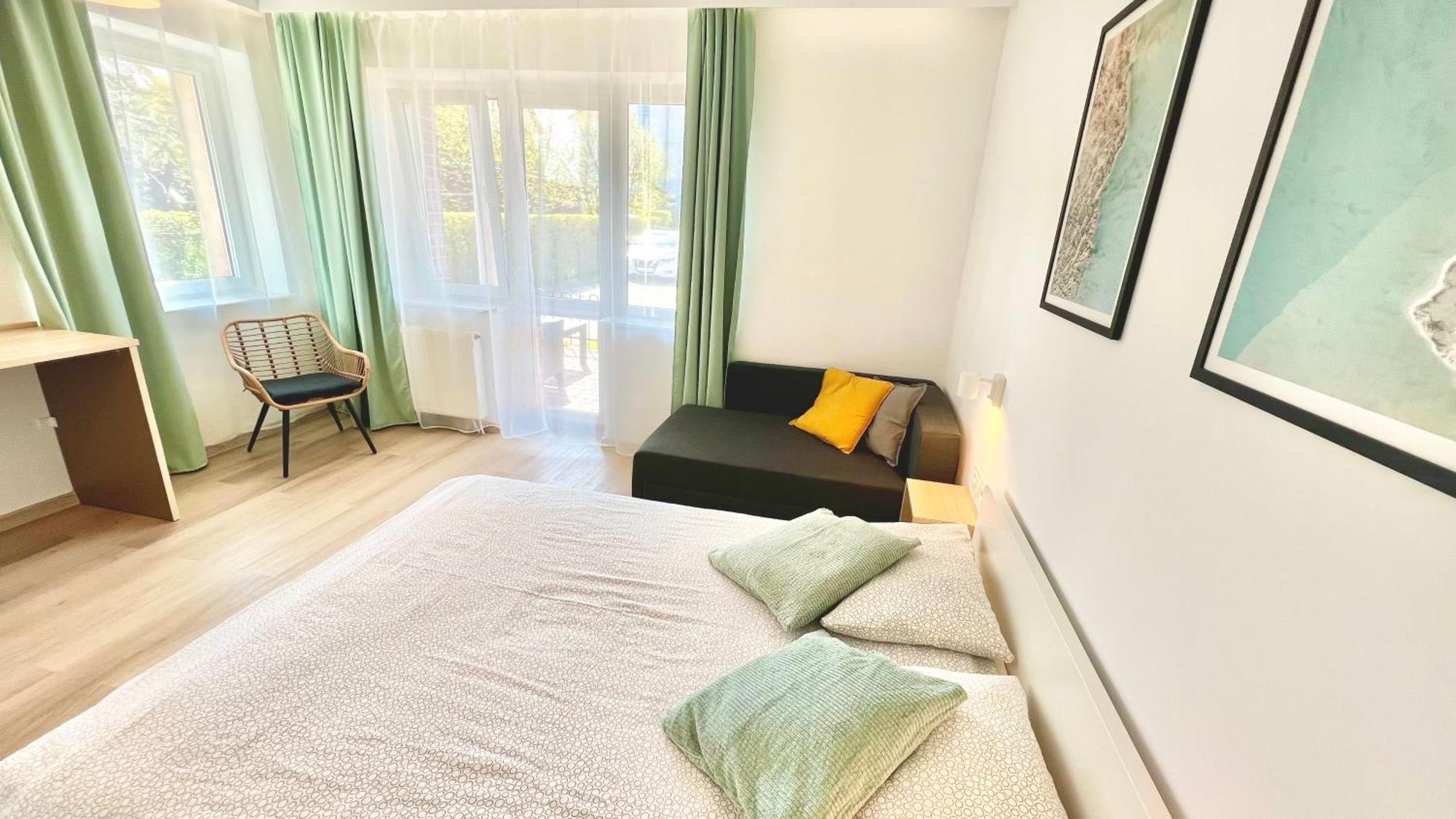 B&B Fajne Miejsce Leba Exterior foto